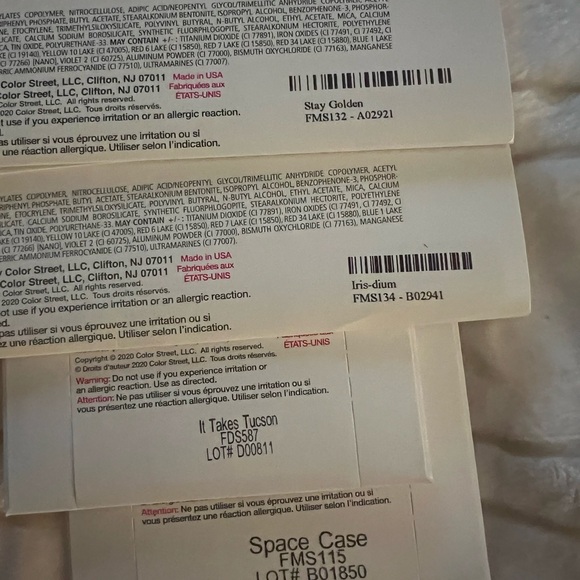 4 pack bundle color street nails- NEW - Picture 3 of 3